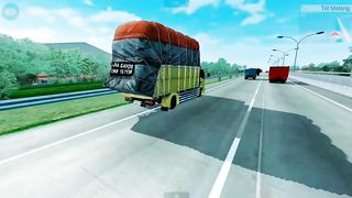 Indonesian bus simulator gameplay