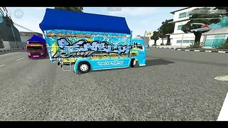 bussid gameplay chili truck troops