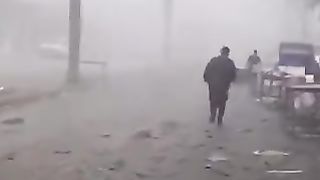 [ VIRAL ] ISRAEL MEMBOM sebuah rumah di desa Zibqin, Lebanon selatan