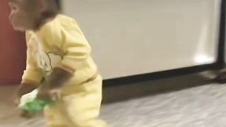 get some milk from the fridge...