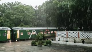 Train and Rain