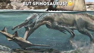 Spinosaurus shout it so scary