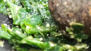 Delicious balado green chili