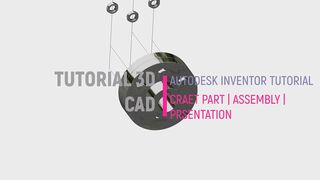 Autodesk Inventor Tutorial | Flange Coupling