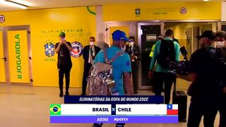 Neymar and Vinícius Júnior Destroying Chile