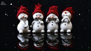White cute ????snowman ⛄