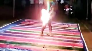 Fogo na festa