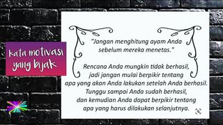 KATA MOTIVASI BIJAK V3