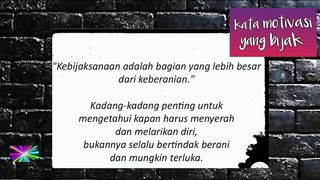 KATA MOTIVASI BIJAK V4