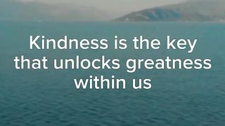 Be Kindness To People