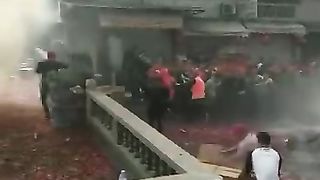 Chinese festival fireworks.  ???? wow.  So more.