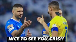 Cristiano Ronaldo vs Aleksandar Mitrović!