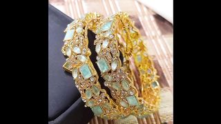 Gold plated Bangles || Beautiful Collection 2023 || सोने की परत चढ़ी चूड़ियाँ
