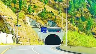 Hazara Motorway Karmong Tunnel View