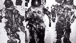 Audio coming from inside the space capsule during the Apollo 1 disaster.