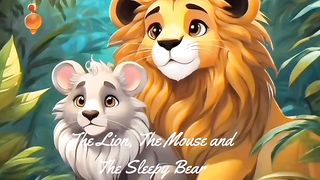 The Lion the mouse and the sleepy bear