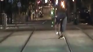 some crazy football skills on street