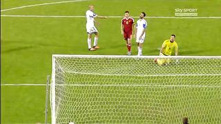 GOAL Eden Hazard __ Belgium 3 - 0 Israel __ 13-10-2015