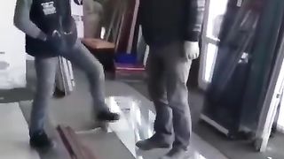 Method of checking the strength of tempered glass
