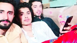 Night enjoying friend's viral # video