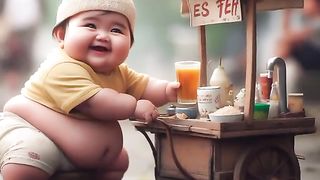 Bocil lucu penjual teh