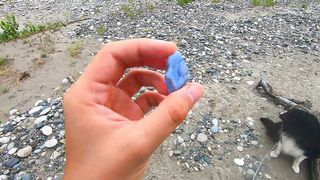 We Found an AMAZING BLUE!!! Rock Hounding for Fantastic Rainbow Treasures with Montana Rock