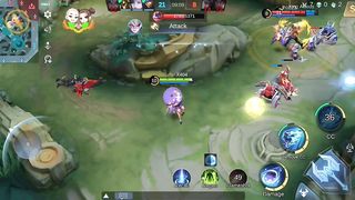 Kagura Huge Damage with Good Teamates