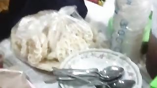 Makan siang bersama usai posyandu