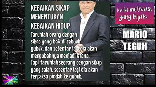 KATA MOTIVASI BIJAK - MARIO TEGUH V1