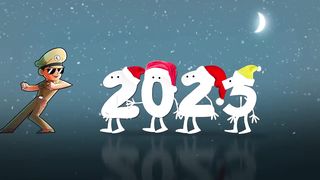 Wish You A HAPPY NEW YEAR 2024 Goodbye 2023, Welcome 2024