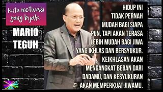 KATA MOTIVASI BIJAK - MARIO TEGUH V4