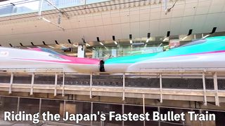 Riding the Japan's Fastest Bullet Train