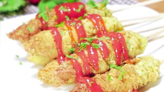 Sate Telur Gulung