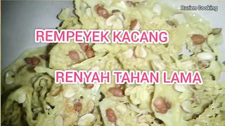 Cara membuat peyek renyah Dan gurih