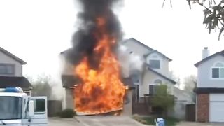 Fire At Home 9V Battery
