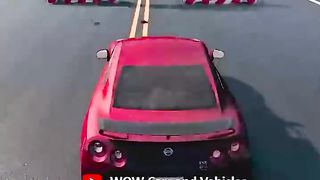 Cars vs Low Barrier ???????????? #shorts _ BeamNG.Drive. muzzi gaming