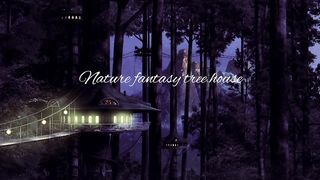 Nature fantasy tree house