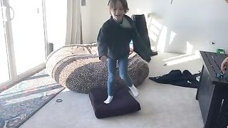 Backflip on ground