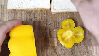 Pepper ????, egg and cheese toastie !