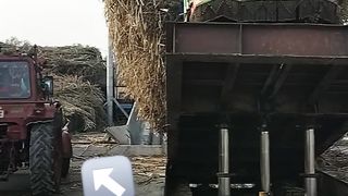 Trucks loading