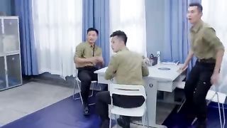 Fighting kung fu boys and girls