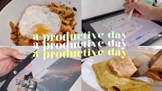 A productive day in my life studying for finals, cooking, journaling