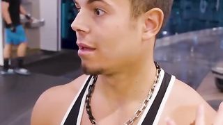 When she almost catches you staring