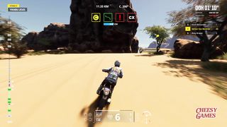 Thrilling Off-Road Bike Chase