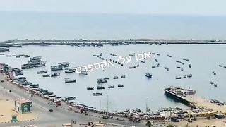 The Gaza Port - BEFORE VS. AFTER