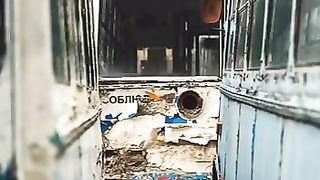 Кладбище автобусов. Отгадаешь место?!