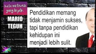 KATA MOTIVASI BIJAK - MARIO TEGUH V7