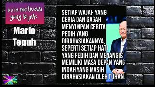 KATA MOTIVASI BIJAK - MARIO TEGUH V8.