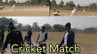Hard Ball Match Play In Hmc Warrior Cricket Ground