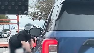 Road rage incident escalates when driver pulls gun